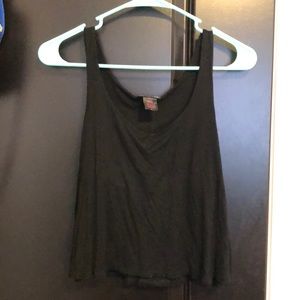 Black crop top